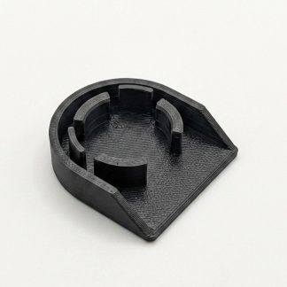 Cache écrou bras d'essuie-glace avant – Toyota Yaris 2 XP90 (2005-2011) – Impression 3D PETG